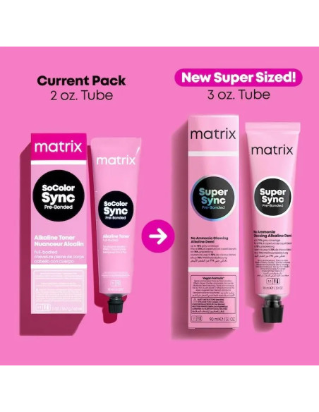 Vopsea de par fara amoniac Matrix Super Sync SPA 90ml
