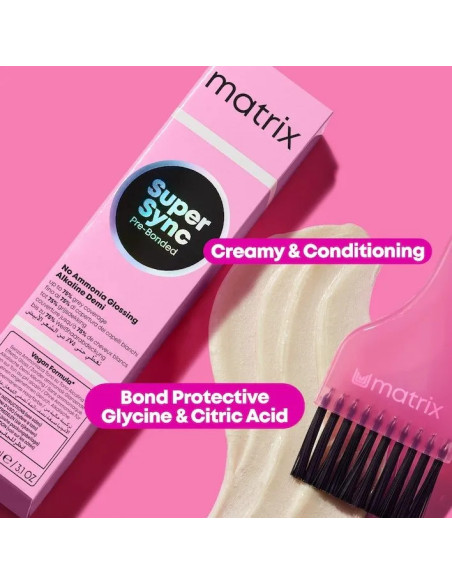 Vopsea de par fara amoniac Matrix Super Sync CLEAR 90ml